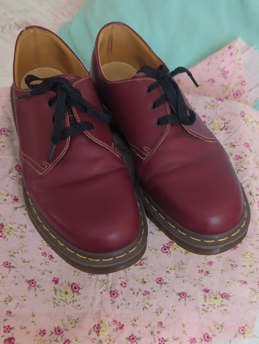 Doc Martins 1461 Oxblood Oxfords Mens Size 9-Womens Size 10